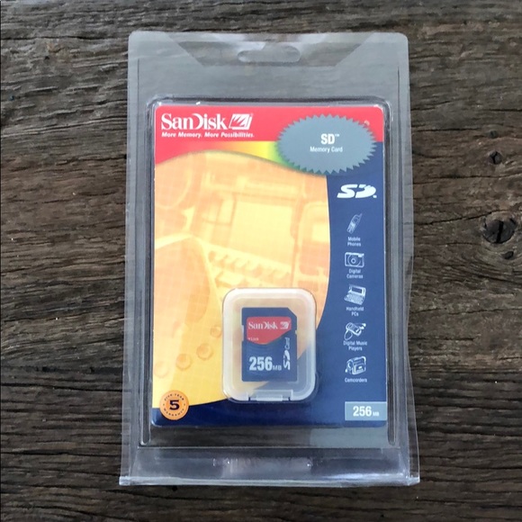 SanDisk Other - NEW SanDisk SD Memory Card 256 MB